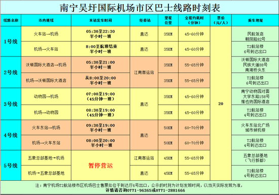 5小时 机场巴士3号线运营