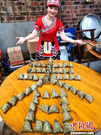 熊之初工坊的“春粽”。 高东风 摄