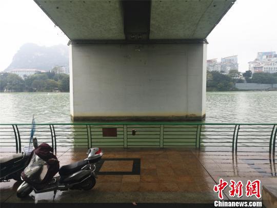 事发地点柳江河边。 朱柳融 摄