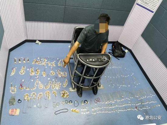 悉数追回的珠宝