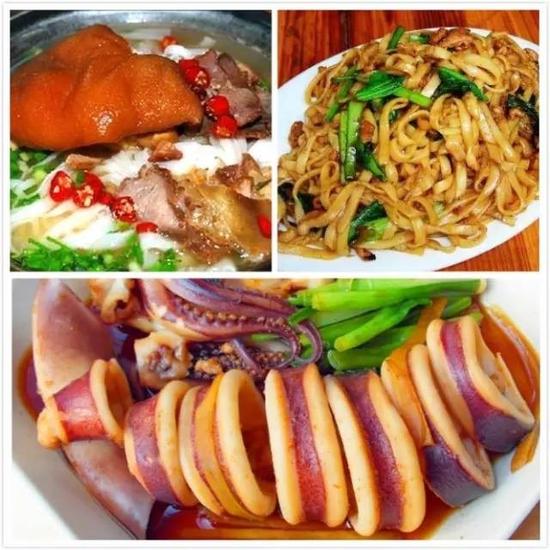 防城港鱼峰路美食街