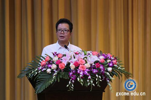 学院党委书记梁辉讲话