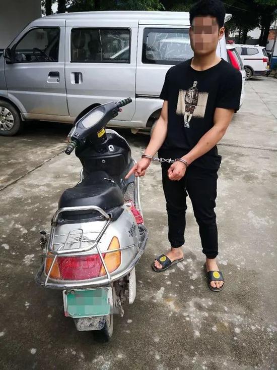 系列砸车窗盗窃案破了 灵山警方48小时抓获嫌犯