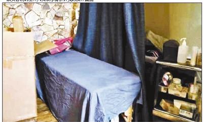 千元一针的“针灸美容”实际在该美容院的仓库进行