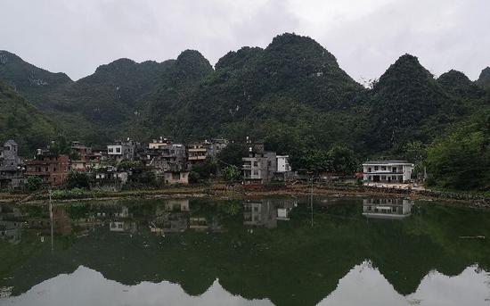 立丰村立坡屯地下水位上涨。受访者供图