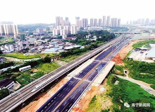 已经建成通车的快速路东段