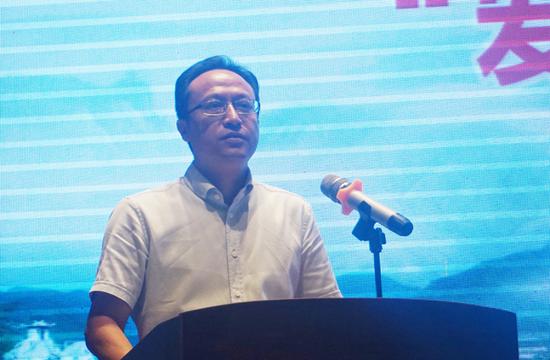 宜昌市旅游委 副主任 李强致辞 图:王晓茵