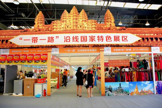 一带一路沿线国家的特色展厅