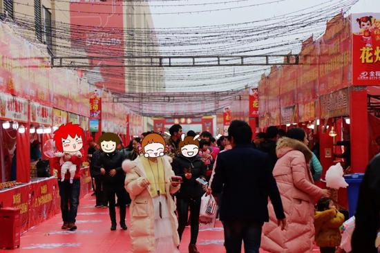 花灯、年货、美食！南宁东站农批 一站式让你配齐了