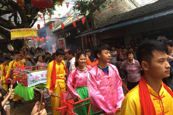 庙会现场 图:王晓茵