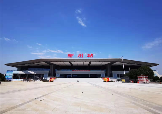  There are new changes in the way of entering Liuzhou Railway Station