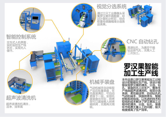 罗汉果智能加工生产线设计获奖作品
