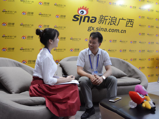 广西曼彻彼斯自动化设备有限公司总经理助理杨明接受采访