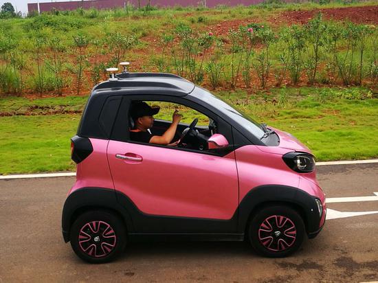 广西移动5G网络助力上汽通用五菱无人驾驶汽