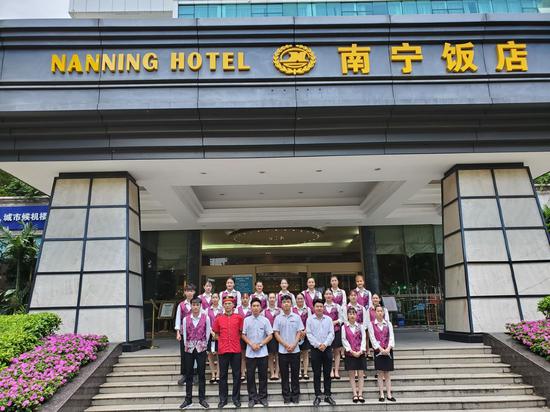 在南宁饭店就业的学生代表