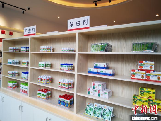 资料图:安徽黄山首创农药集中配送体系,累计回收废弃农药包装3538万个。张俊 摄