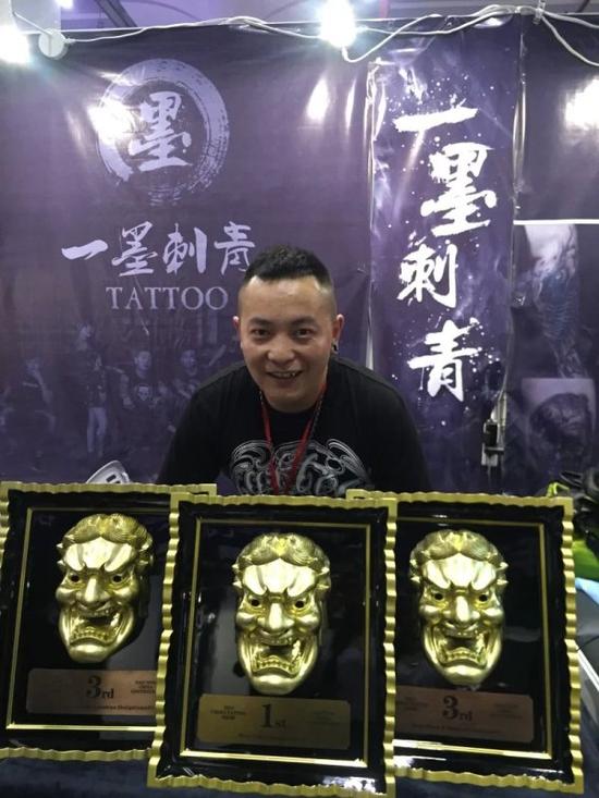 一墨刺青超越北上广 南宁纹身展获八项殊荣