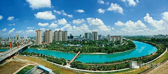 钦州城市新貌