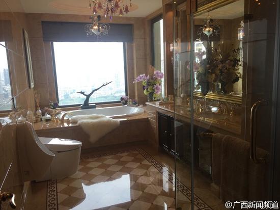 亚洲十大超级豪宅排名第8的南宁楼盘户型内