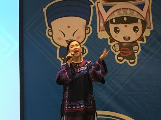 韦晴晴演唱三月天