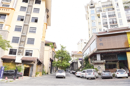 东盟商务区十二国园区成为街区制试点片区之一 本报记者段柳健 摄