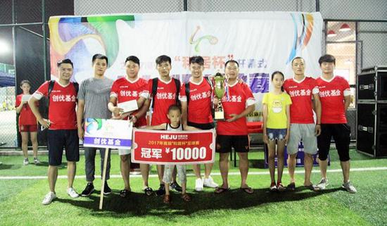 2017首届和居杯足球赛闭幕式暨颁奖仪式圆满