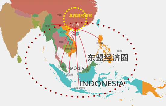 东盟商务区——南宁最接近一线的地方