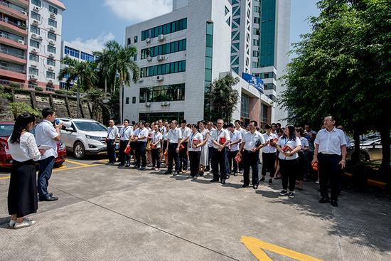 南方电网广西梧州供电局举办火灾应急疏散演练