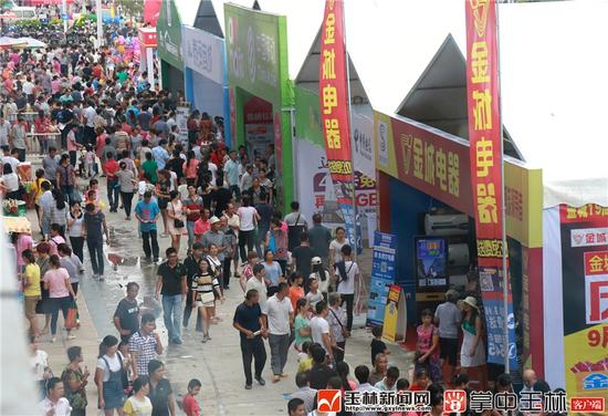 往届“岭南都会”消费购物节人气十足