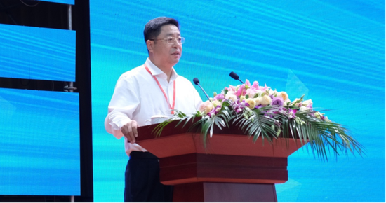 中国煤炭地质总局总经济师姚志祥致辞 蓝苑愿/摄