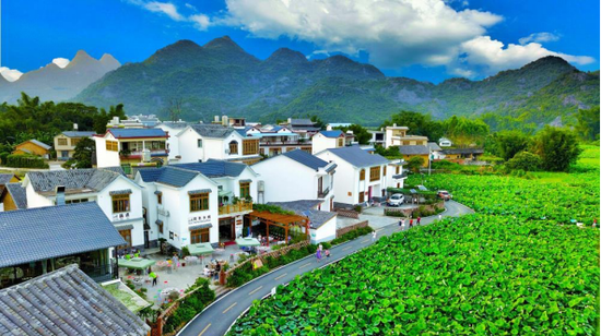 鹿寨县祥荷乡韵景区。鹿寨县委宣传部供图