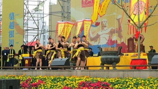 2017年崇左市宁明县骆越祭祖大典资料图