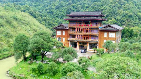 桂林十二滩漂流景区