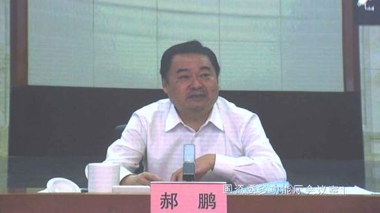国务院国资委党委书记、主任郝鹏在北京主会场出席会议并讲话