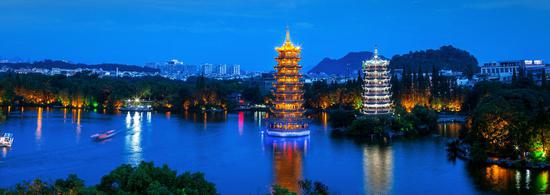 两江四湖夜景