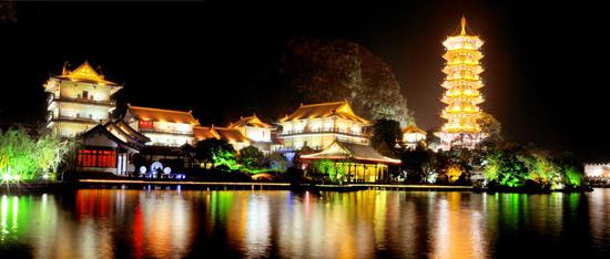 两江四湖唯美夜景