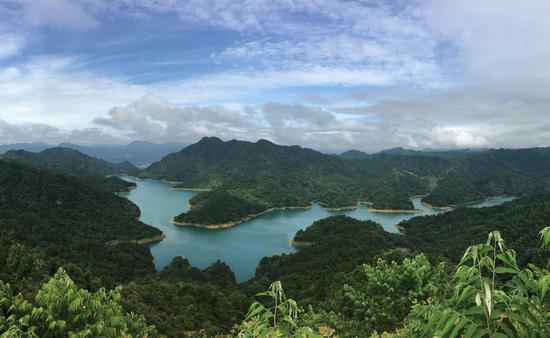 茶山湖云海