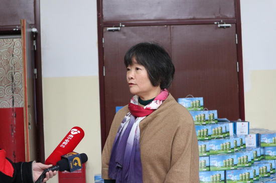 叶茂食品有限公司董事长叶丽娜教授