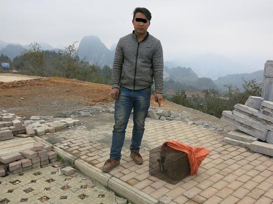大胆!广西一男子网上售卖果子狸 森林公安解救