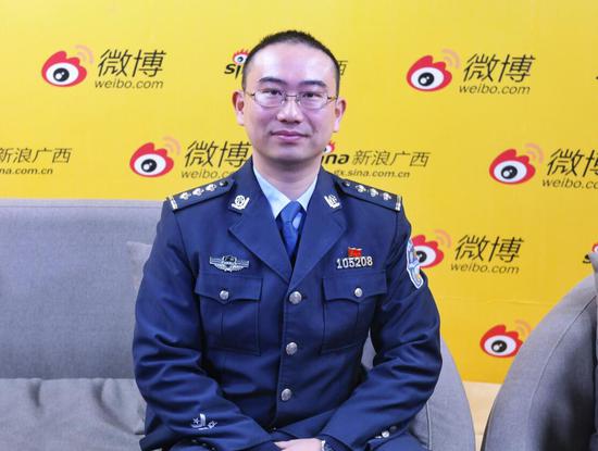 南宁市公安局经侦支队三大队熊伟大队长介绍南宁市传销活动特点及打击传销的举措和成效