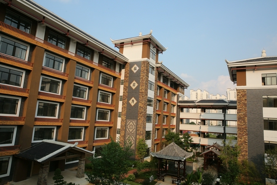 (公益金支持建设的崇左民政园)