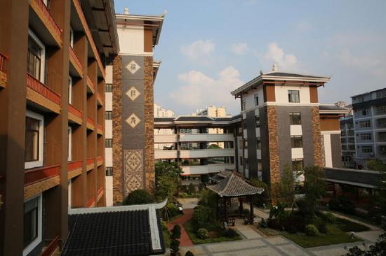 崇左市社会福利院2号老年养护楼已完工,即将投入使用