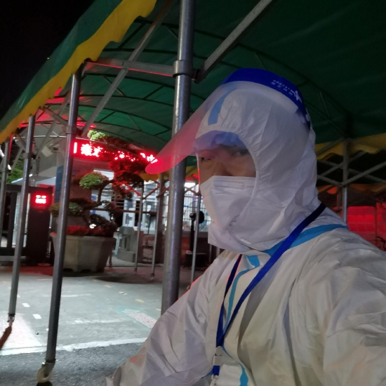 北海市福彩中心志愿者队伍投身疫情防控一线