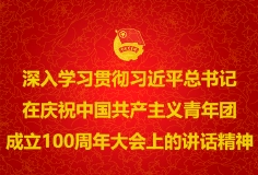 深入学习贯彻习近平总书记在庆祝中国共产主义青年团成立100周年大会上的讲话精神