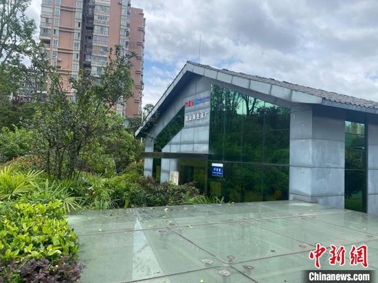 图为贵阳青山再生水厂。 周雅萌 摄
