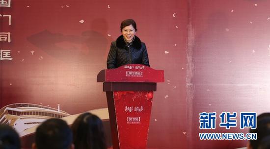 贵州边检总站总站长徐红、商务厅厅长季泓出席启动仪式。(刘咸吟)