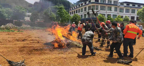 紫云自治县猫营镇: “四强化”守住秋冬森林安全的底线红线