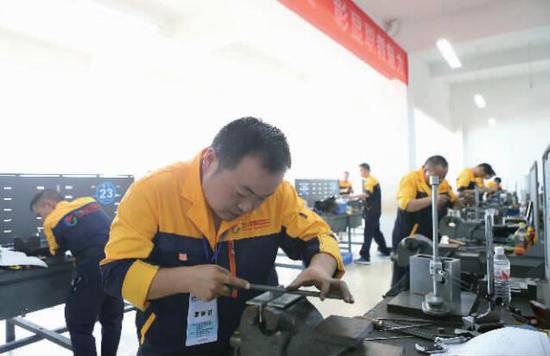 贵州第三届装备制造业职工职业技能大赛开赛