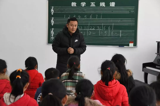 张超与学生互动