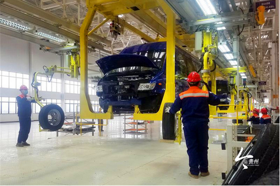 贵州长江汽车新能源生产线